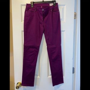 Vince Camuto size 30 purple colored  jeans